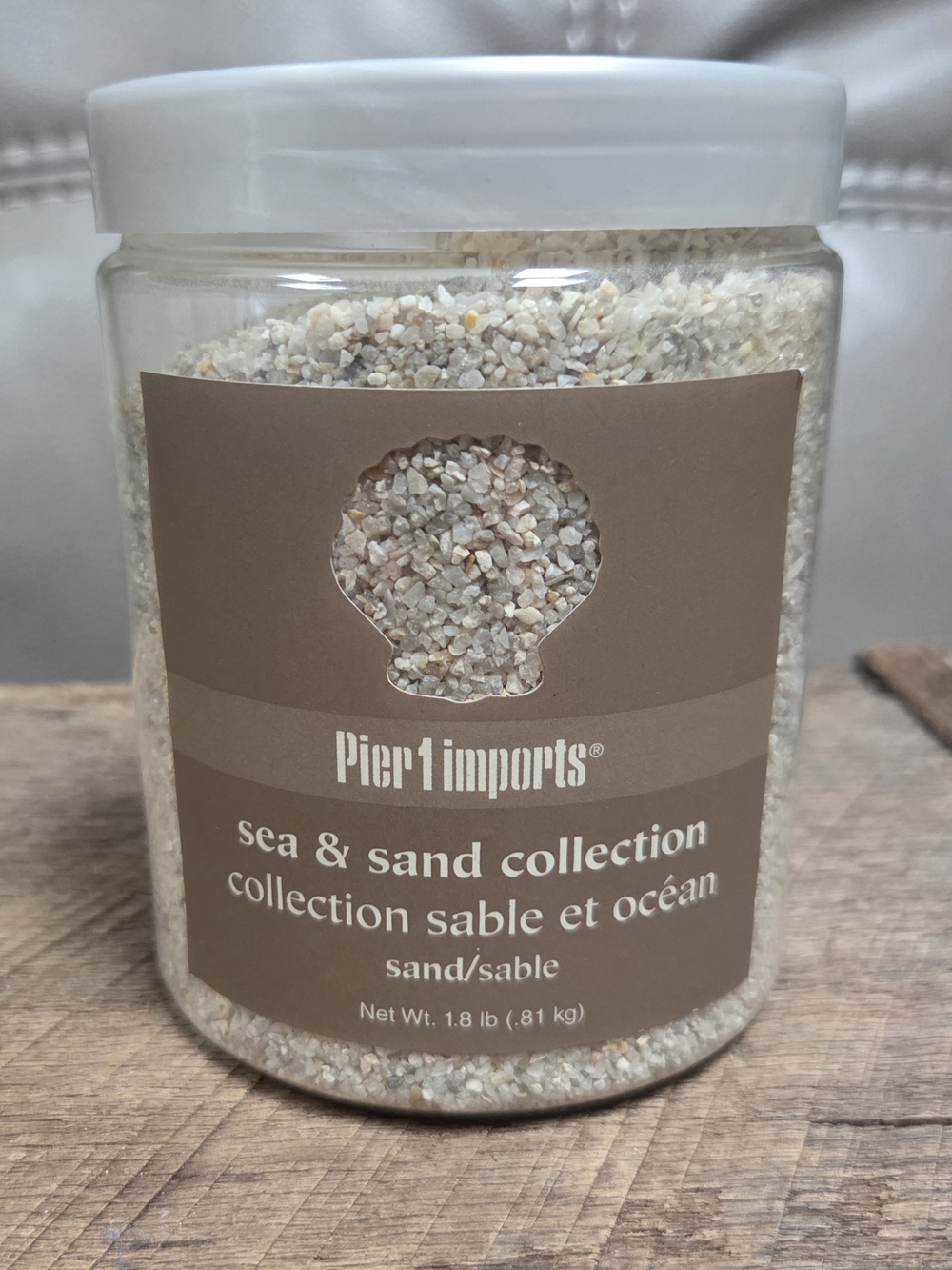 Pier 1 Imports ~ Sand & Sea Collection ~ Jar of Beach Sand -  ~ Bin Q